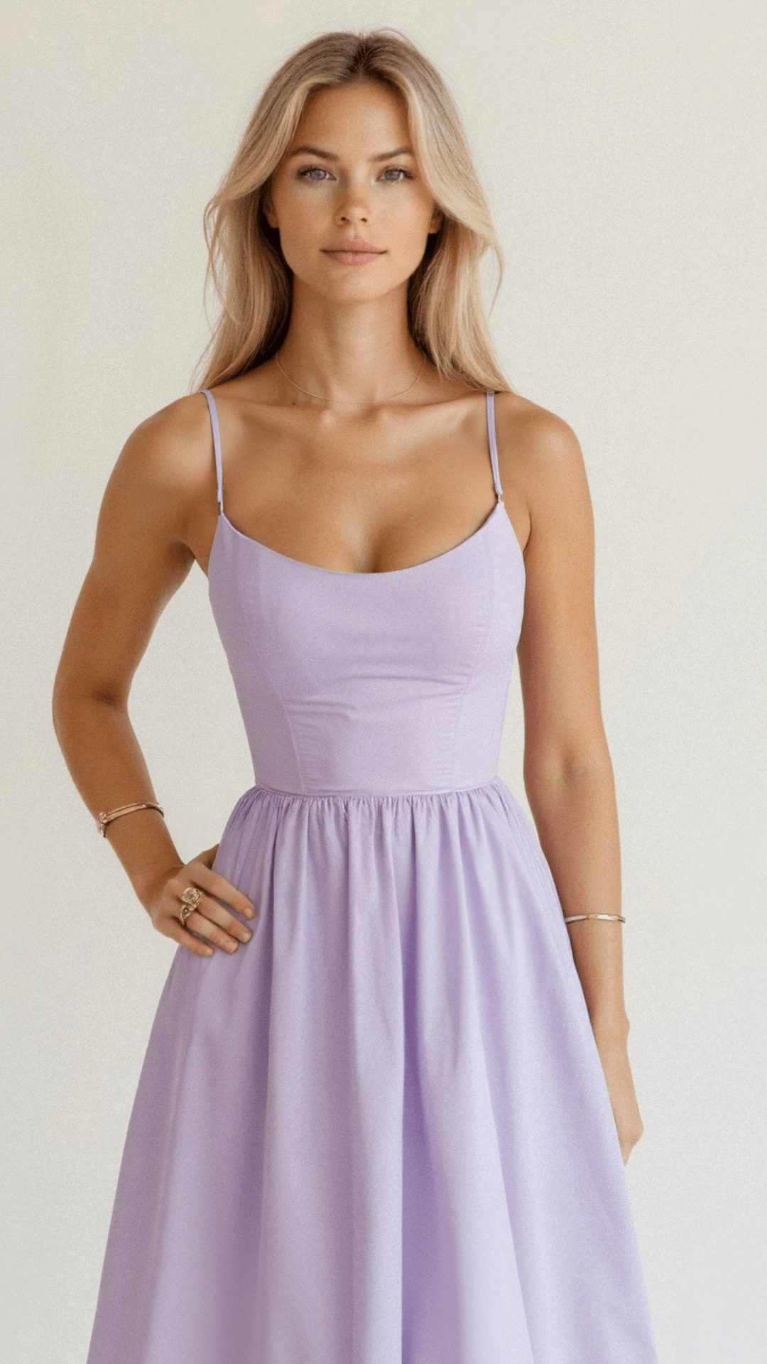 Desiree | Dames A-Lijn Midi Jurk Ascot Stijl