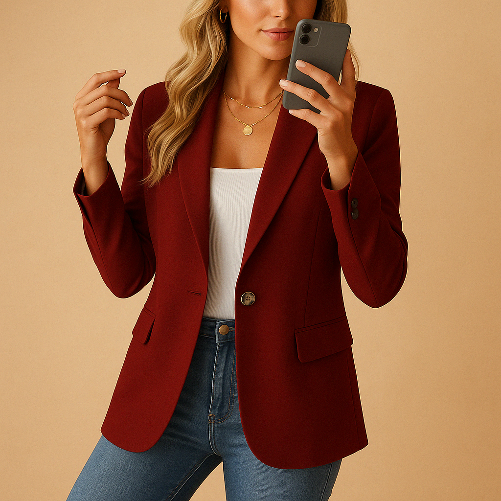 Heidi | Dames Getailleerde Blazer in Maatwerkstijl