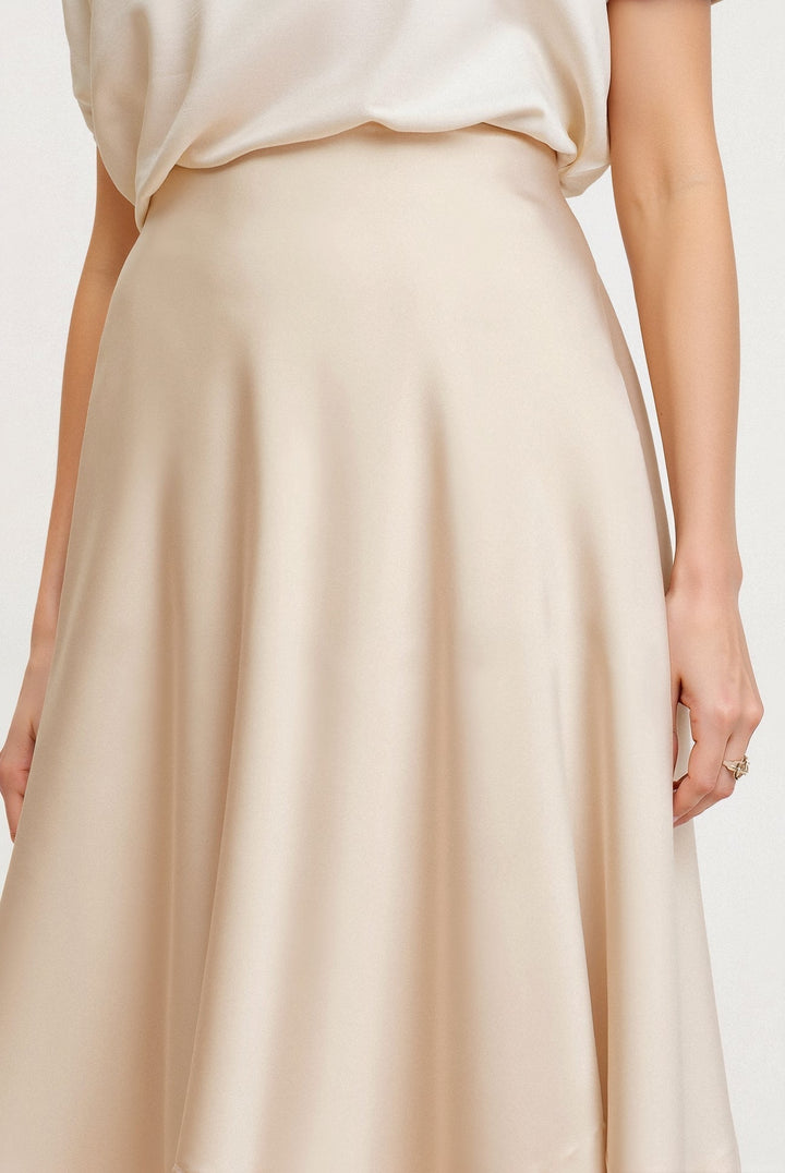 Sophie | Dames High Waist Maxi Rok Silhouet