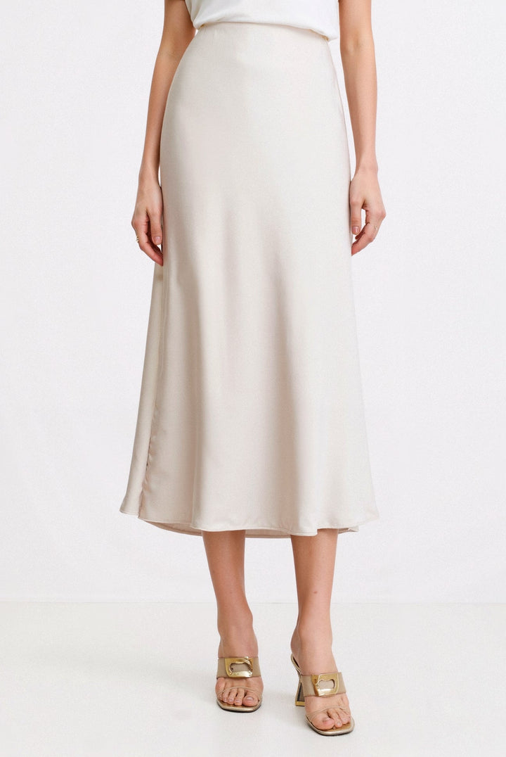 Sophie | Dames High Waist Maxi Rok Silhouet