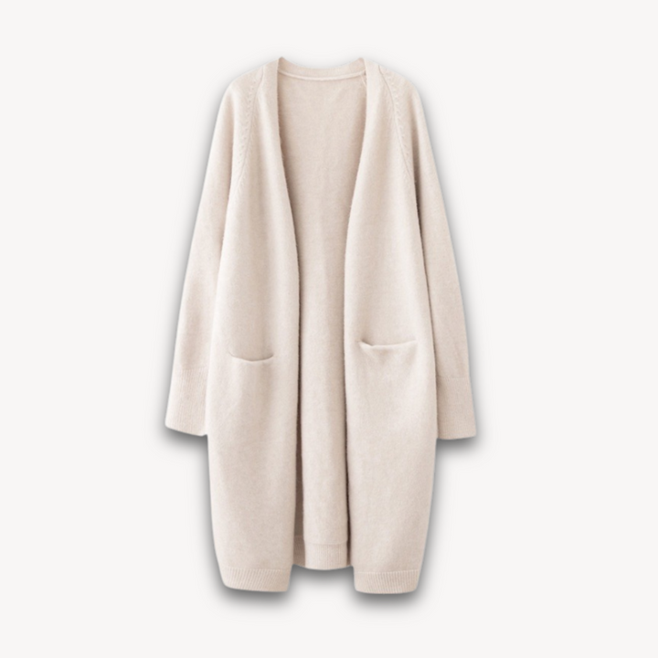 Cadence | Dames Lente Lange Open Front Cardigan