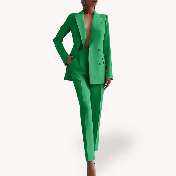 Grace | Dames Tailored Blazer met Broekpak Set