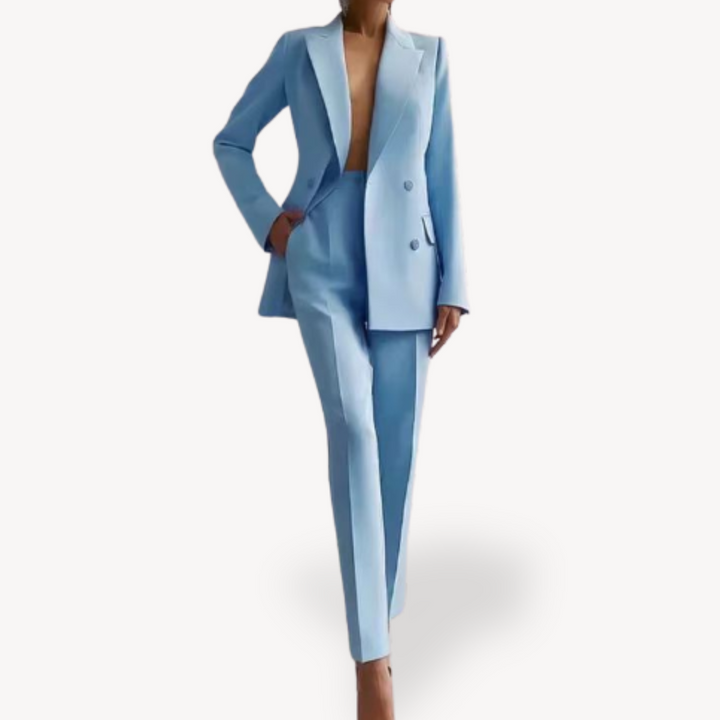 Grace | Dames Tailored Blazer met Broekpak Set