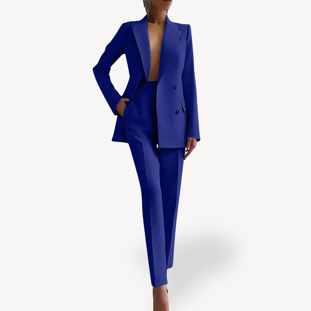 Grace | Dames Tailored Blazer met Broekpak Set