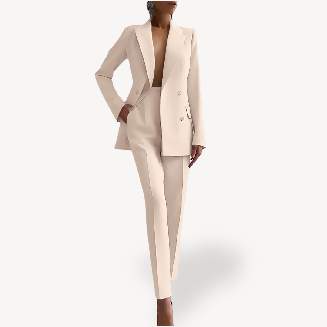 Grace | Dames Tailored Blazer met Broekpak Set