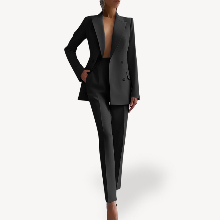Grace | Dames Tailored Blazer met Broekpak Set