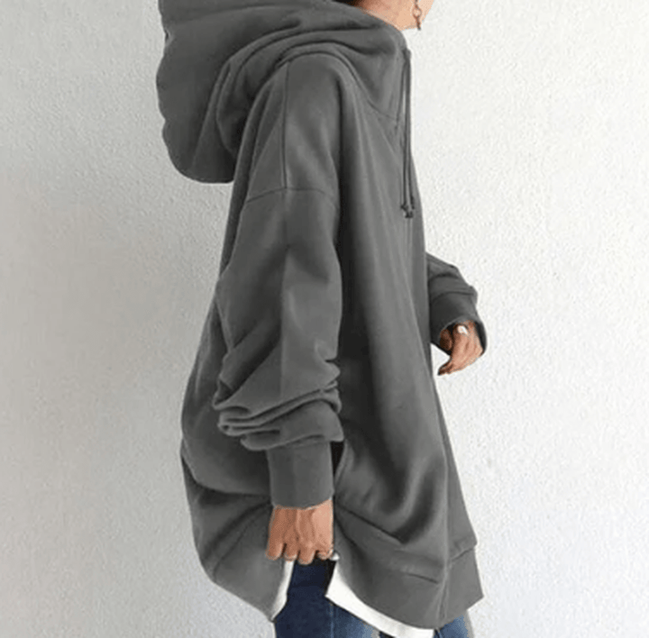 Jocelyn | Dames Oversized Casual Hoodie met Ritssluiting