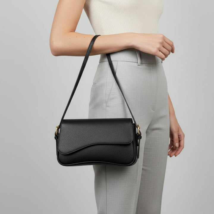 Lotte | Dames Mode Leren Schoudertas