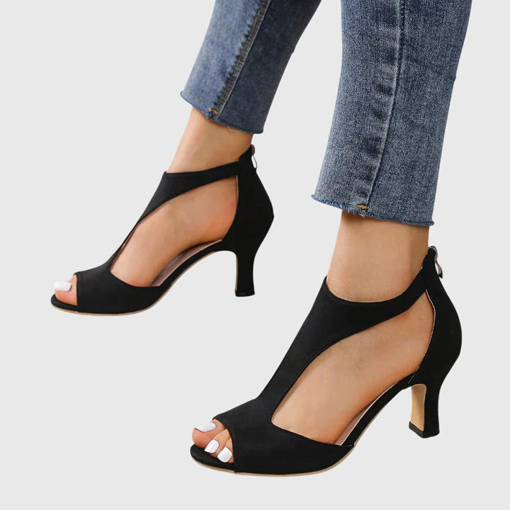 Olivia | Dames chique T-band hakken