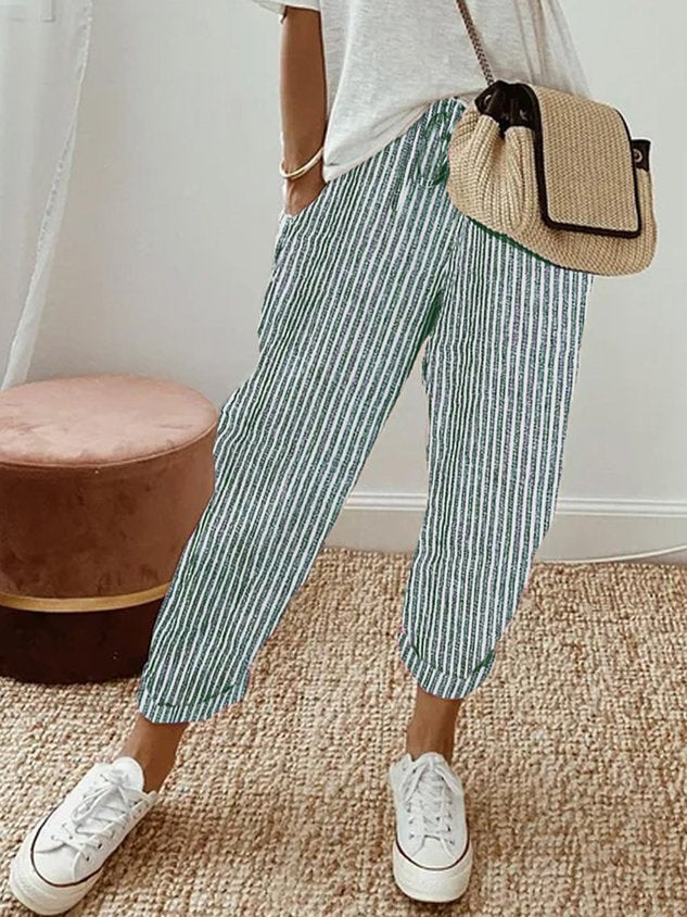 Emma | Dames Casual Broek met Losse Pasvorm