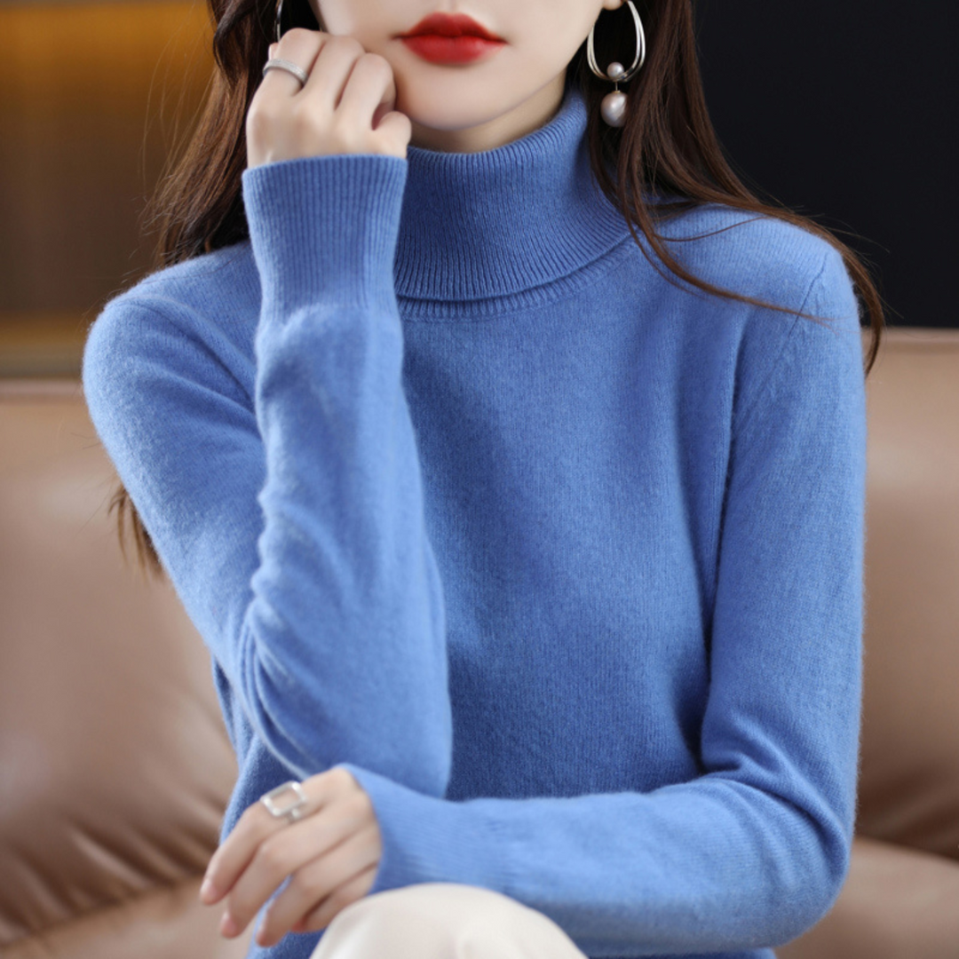 Aubrey | Dames Winter Klassieke Gebreide Coltrui