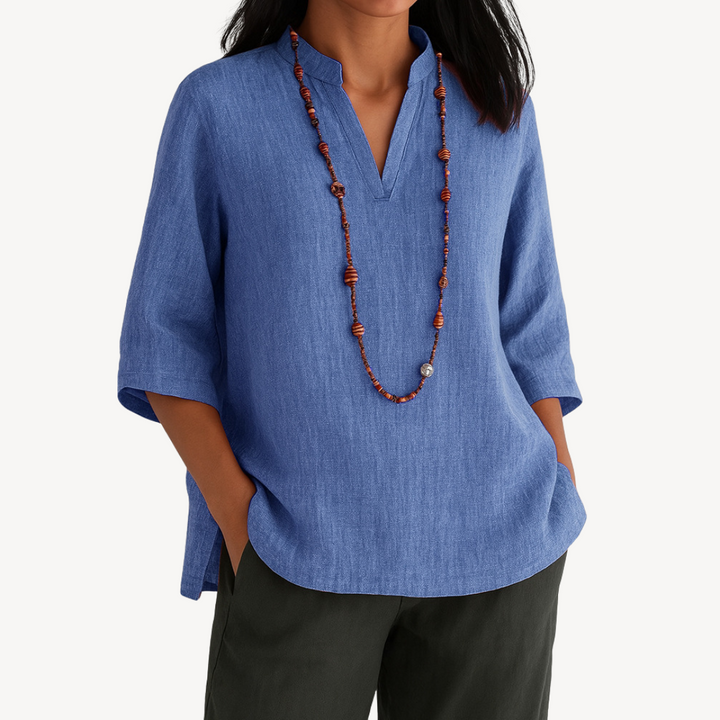 Heidi | Women’s Casual Linen Tunic Top