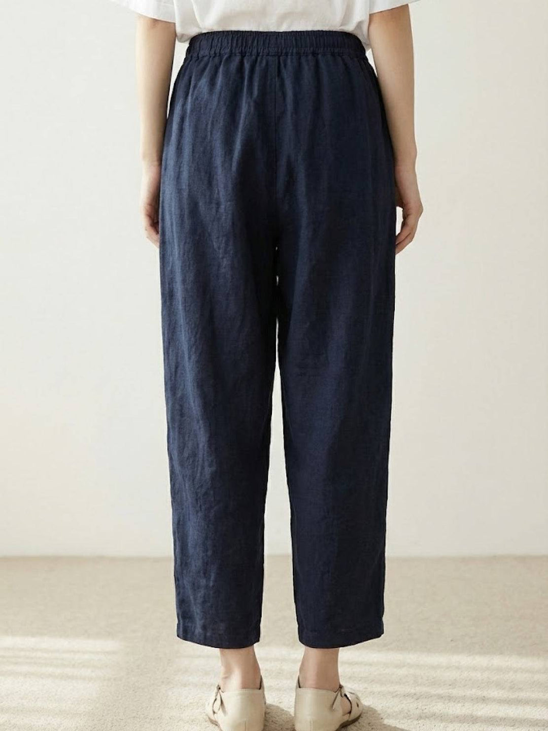 Juliana | Dames Casual Slim Fit Broek Met Trekkoord Taille