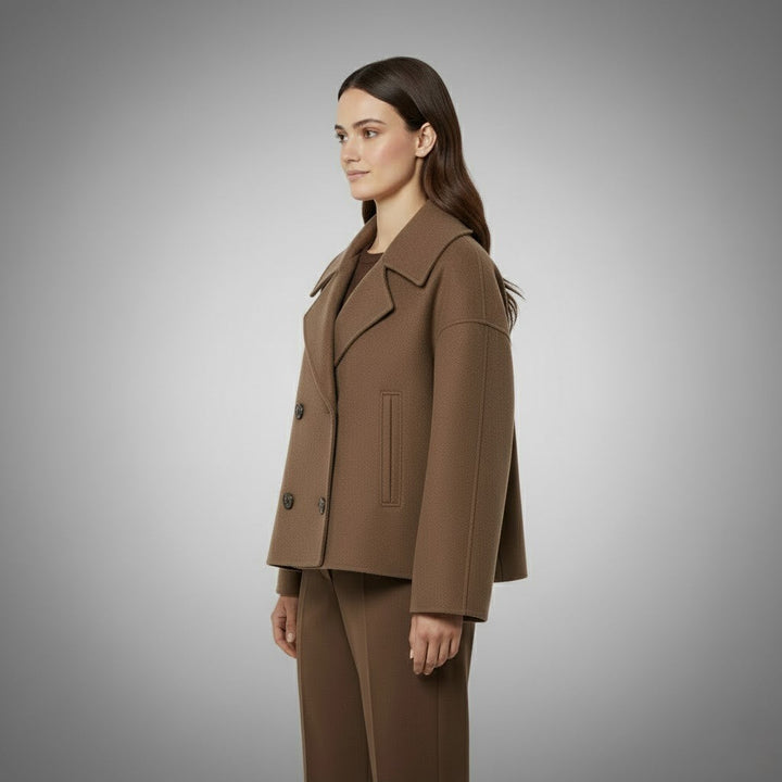 Audrey | Dames Klassiek Getailleerd Jasje met Rechte Pasvorm