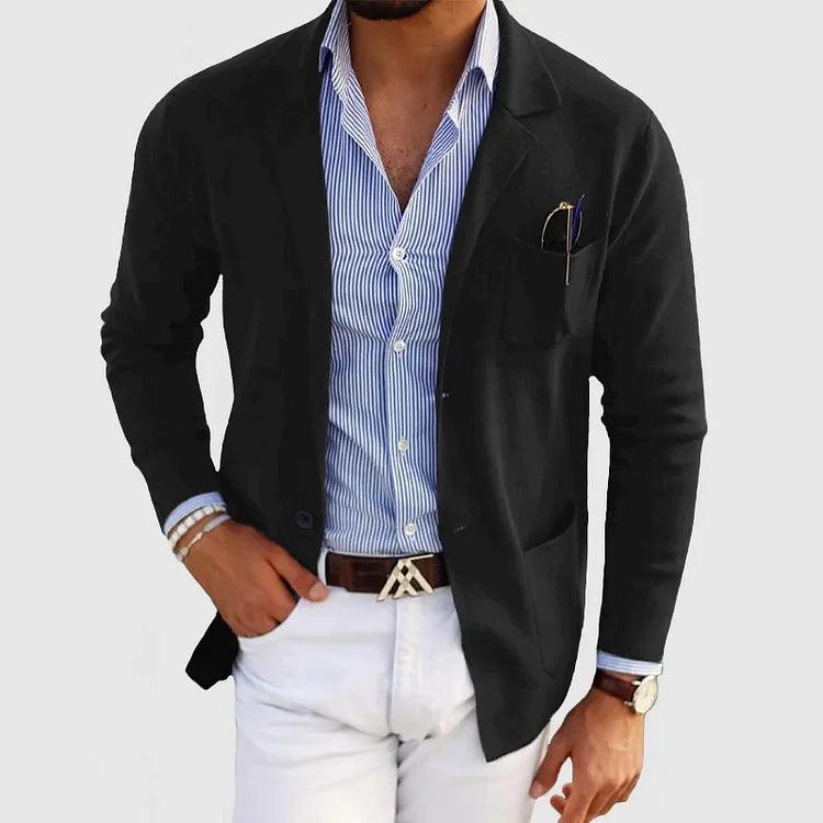 Quinn | Heren Casual Blazer met Enkele Knop