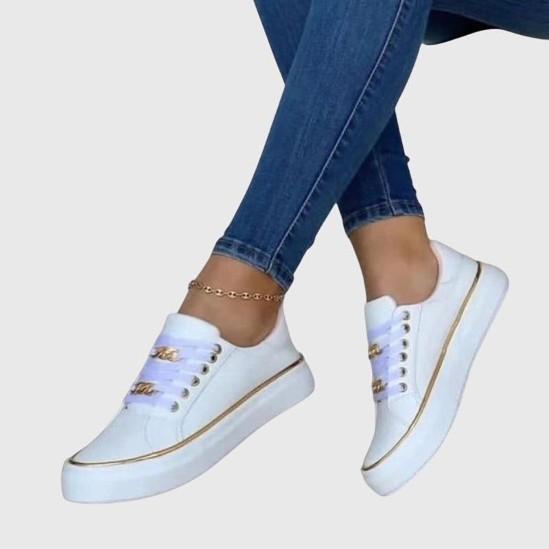 Clementine | Dames trendy casual wandelsneakers