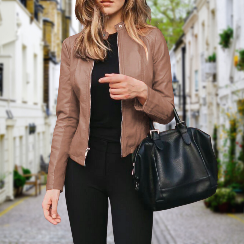 Bailey | Dames Chic Biker Jacket met Ritssluiting
