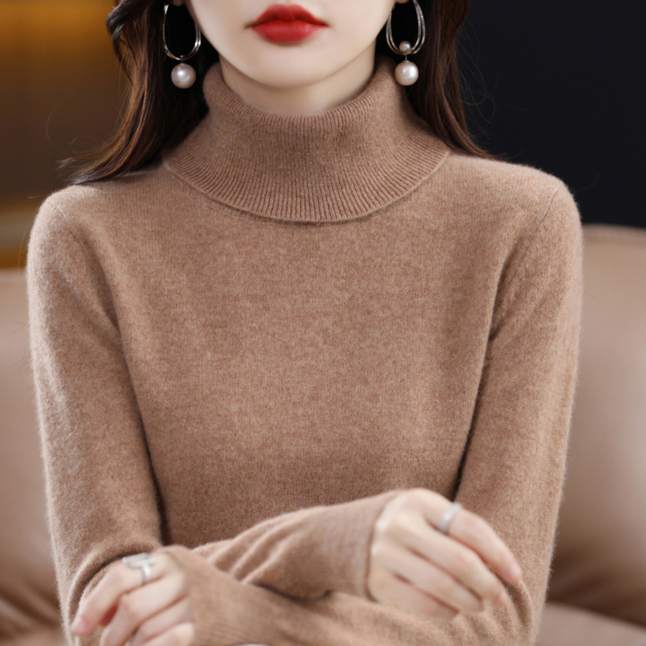 Aubrey | Dames Winter Klassieke Gebreide Coltrui