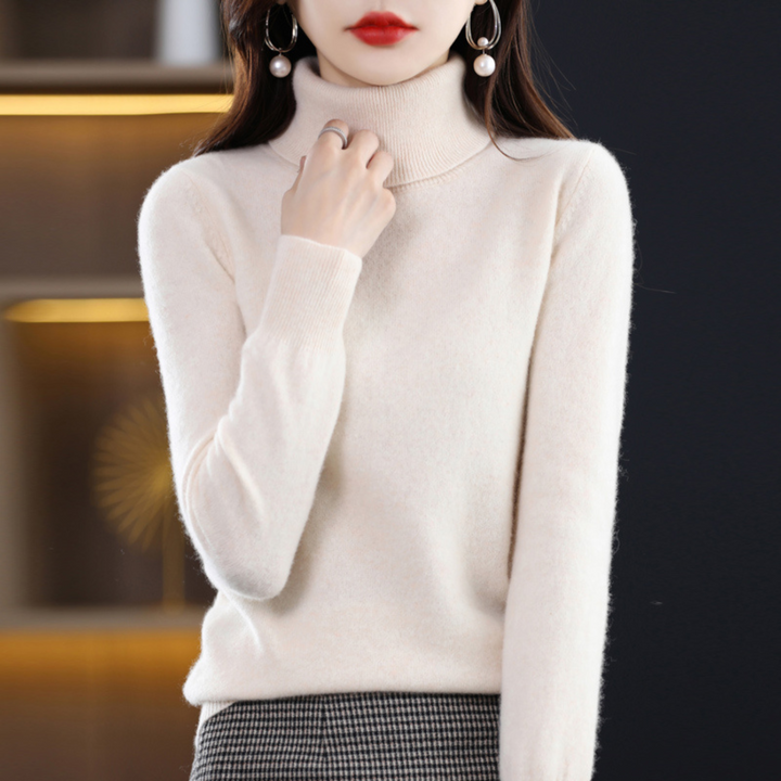 Aubrey | Dames Winter Klassieke Gebreide Coltrui