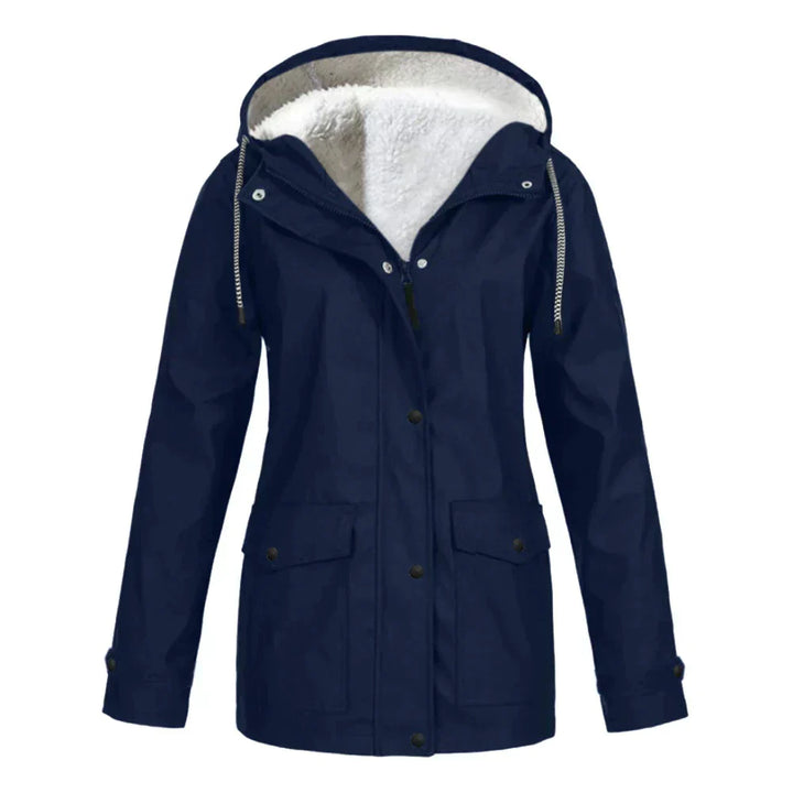 Josie | Dames Casual Winterjas met Capuchon en Voering