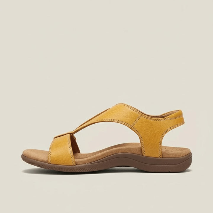 Dames Comfortable Sandals T-Strap Klittenband Open Teen