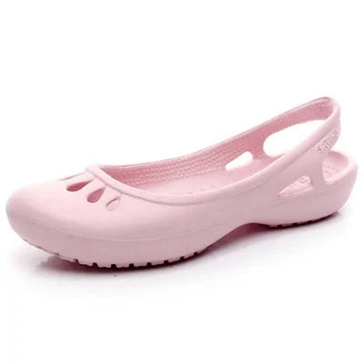 Dames Lichtgewicht Waterproof Jelly Comfortable Sandals Slingback - Pink