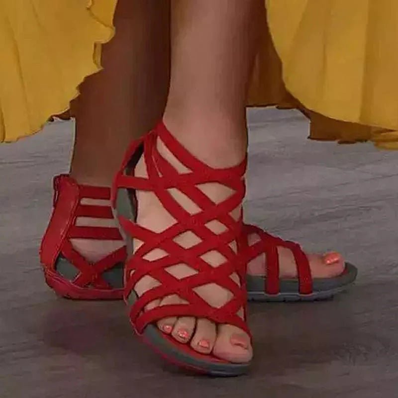 Dames Orthopedische Verstelbare Comfort Sandalen