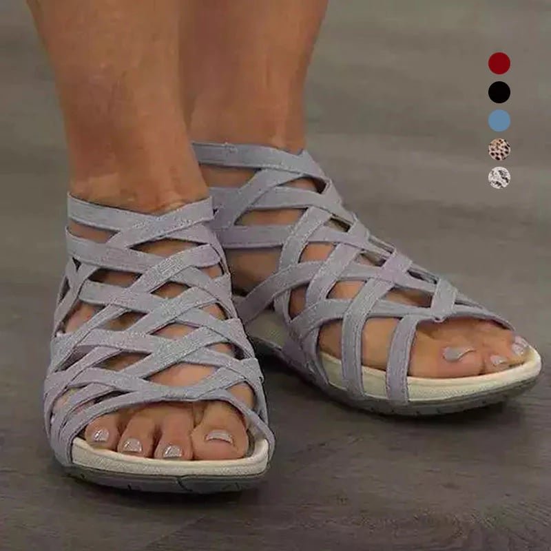 Dames Orthopedische Verstelbare Comfort Sandalen