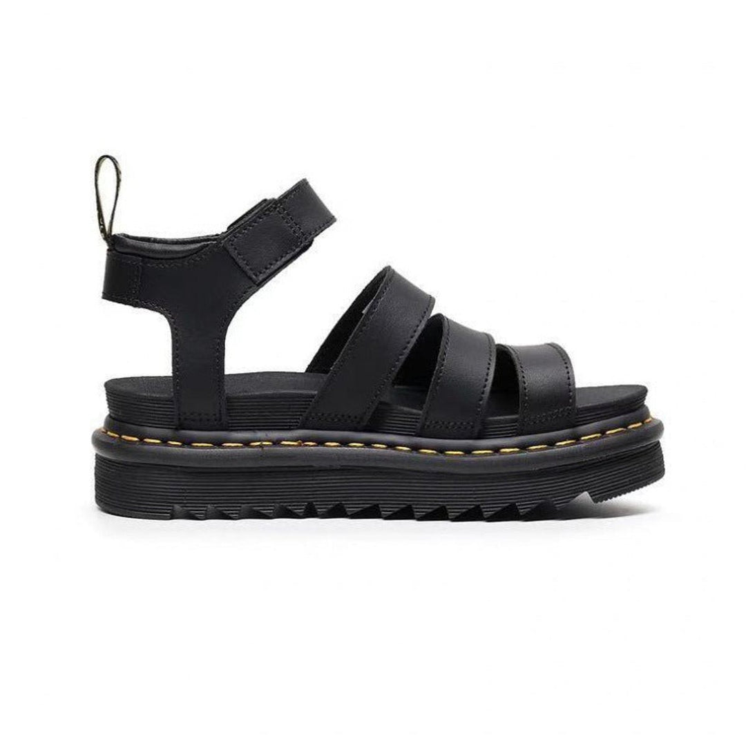 Dames Platformzool Riempjes Gespsluiting Comfortabele Sandalen