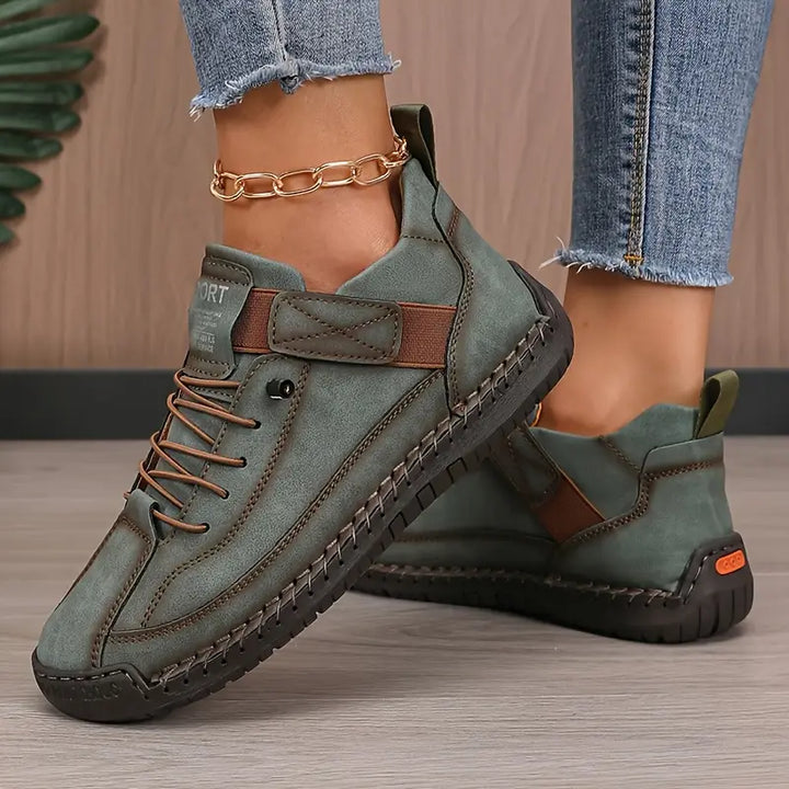 Kendra | Dames orthopedische klittenband casual sneakers