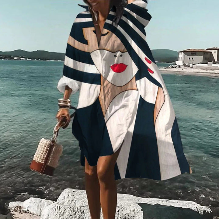 Phoebe | Dames Zomer Casual Hemdjurk