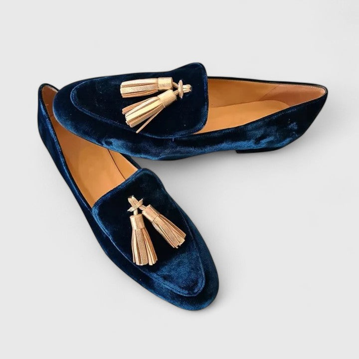Diana | Dames klassieke loafers met kwastje