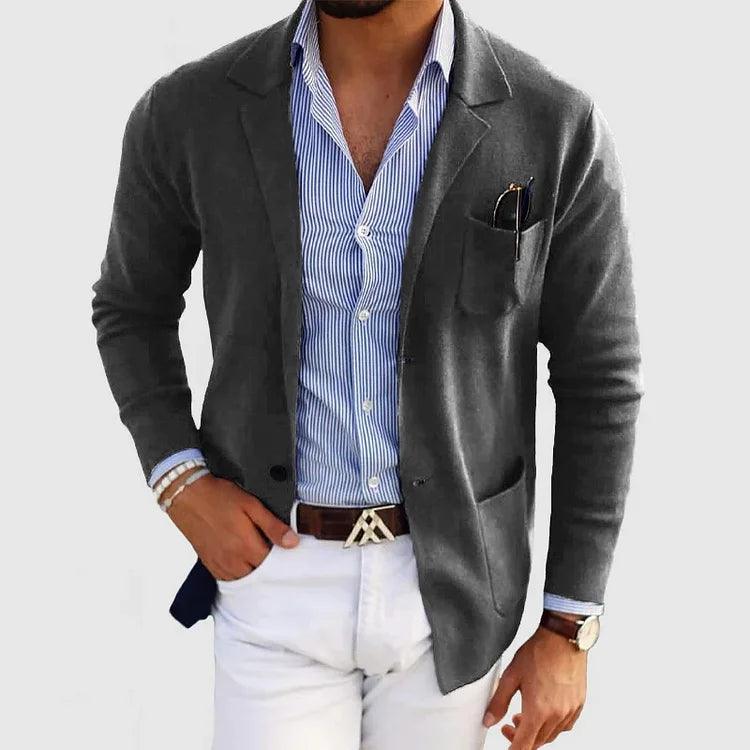 Quinn | Heren Casual Blazer met Enkele Knop