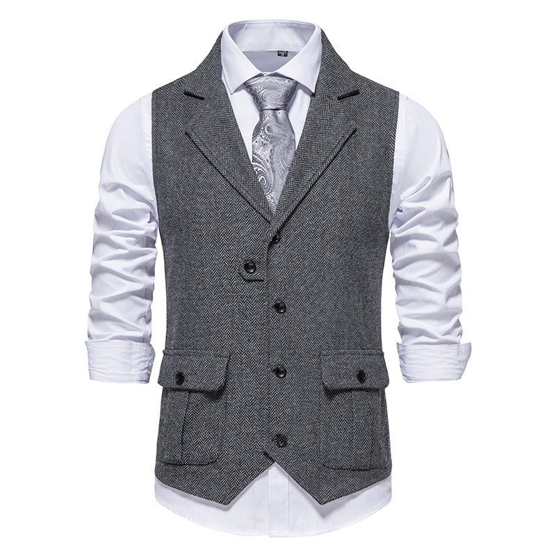 Victor | Heren Slim Casual Office Gilet