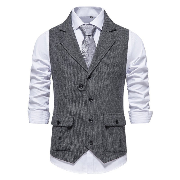 Victor | Heren Slim Casual Office Gilet