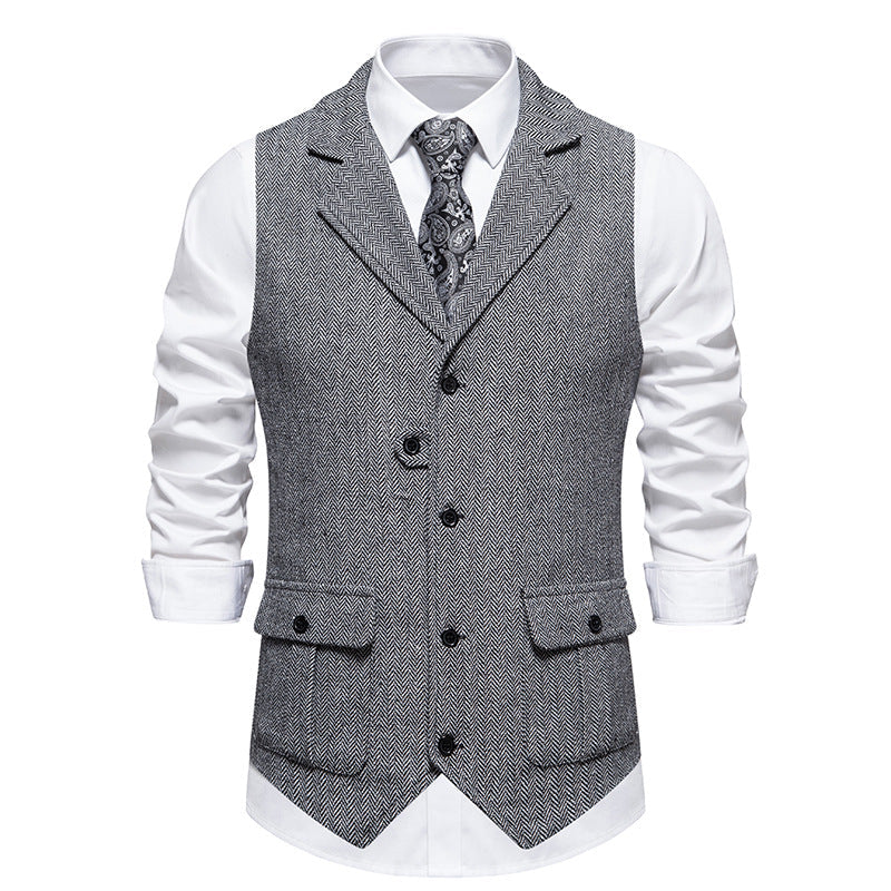 Victor | Heren Slim Casual Office Gilet