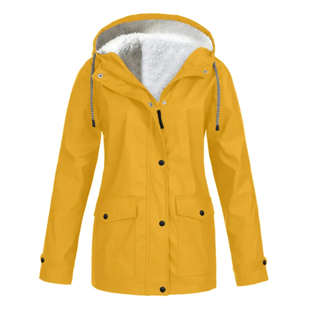 Josie | Dames Casual Winterjas met Capuchon en Voering