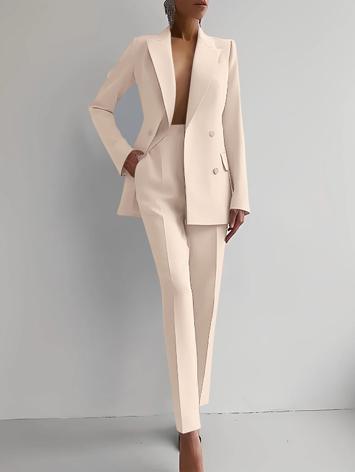 Eliza | Dames Tweedelige Blazer en Broek Set