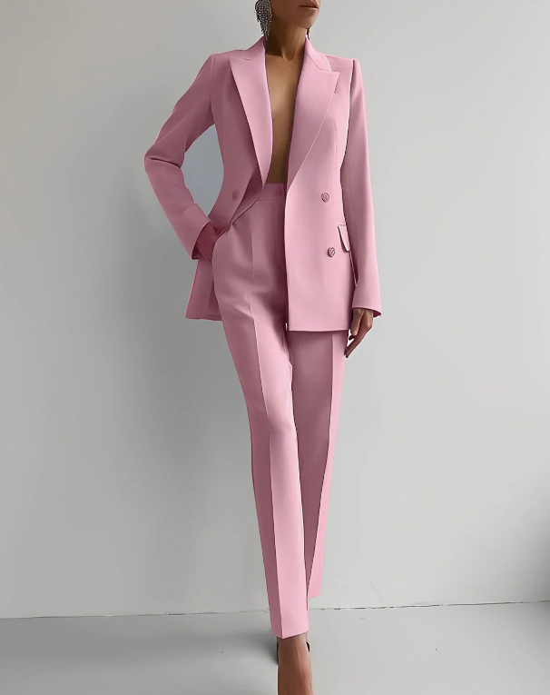 Eliza | Dames Tweedelige Blazer en Broek Set