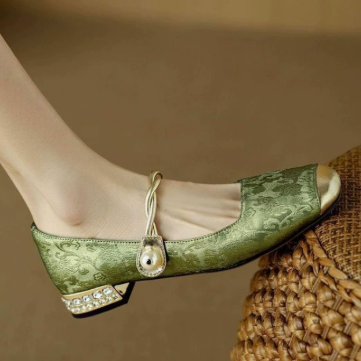 Catherine | Dames Orthopedische Mary Jane Lage Hakken Schoenen