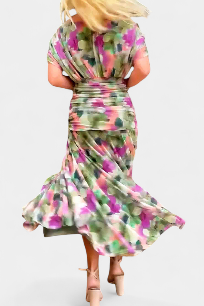 Sadie | Dames Elegante Off-Shoulder Avondjurk