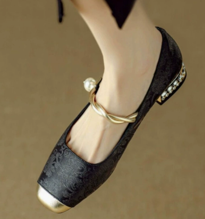 Catherine | Dames Orthopedische Mary Jane Lage Hakken Schoenen