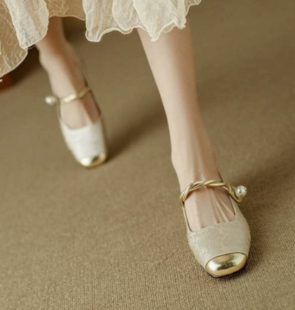 Catherine | Dames Orthopedische Mary Jane Lage Hakken Schoenen