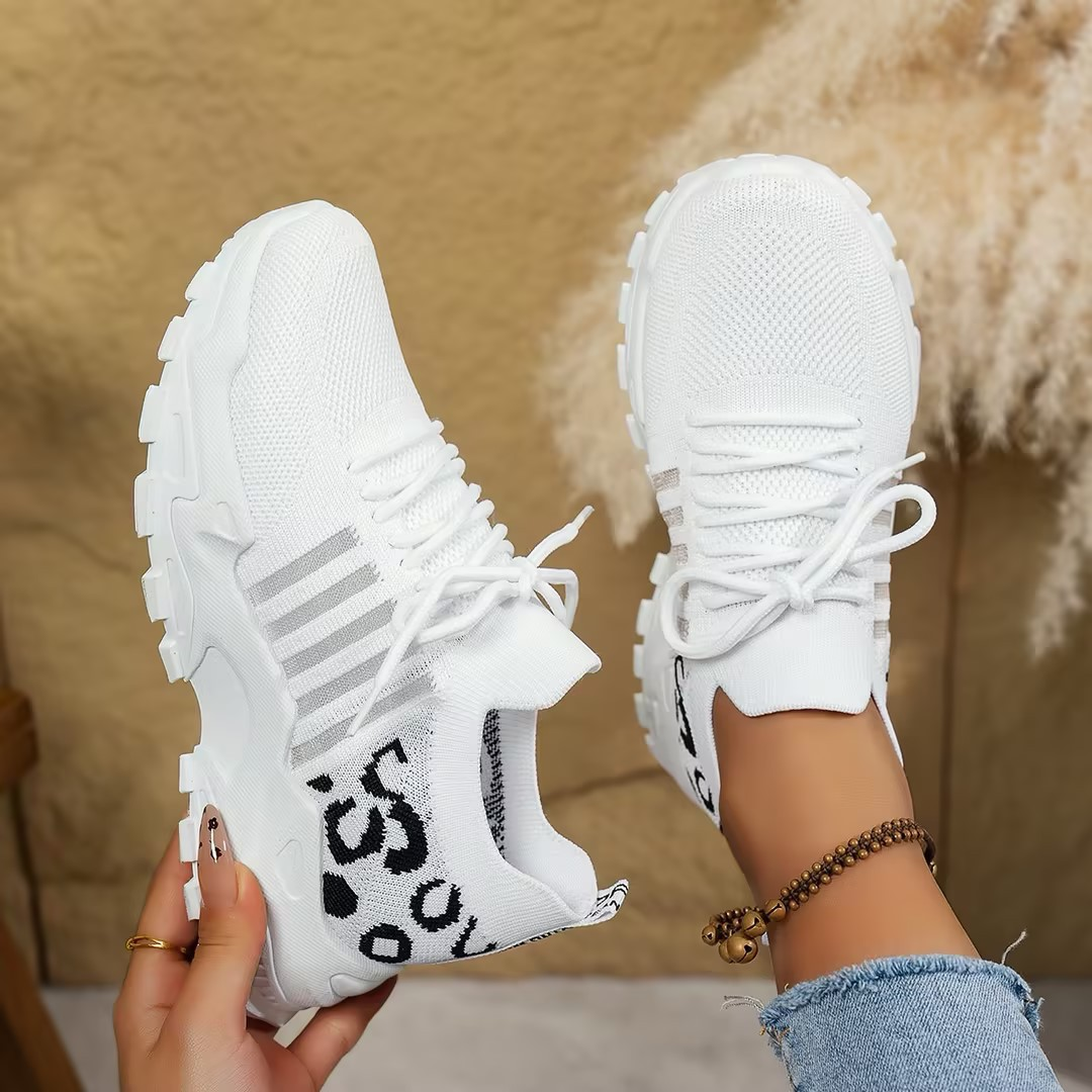 June | Dames Chunky Gebreide Hardloopsneakers