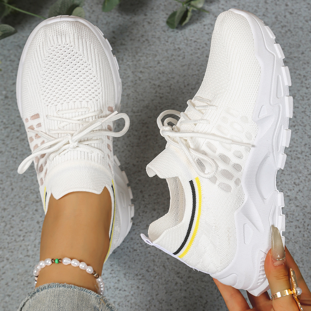 June | Dames Chunky Gebreide Hardloopsneakers