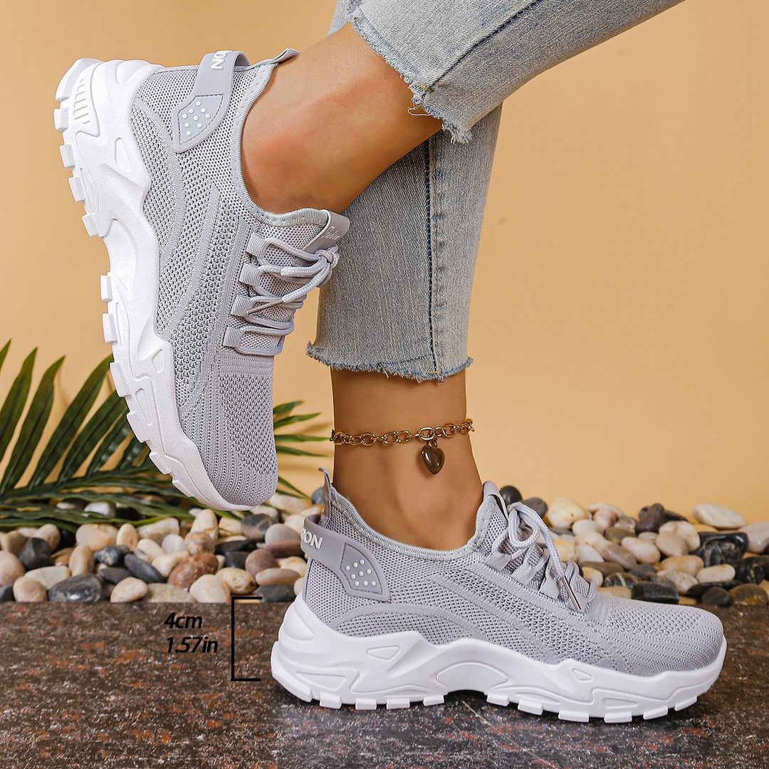June | Dames Chunky Gebreide Hardloopsneakers