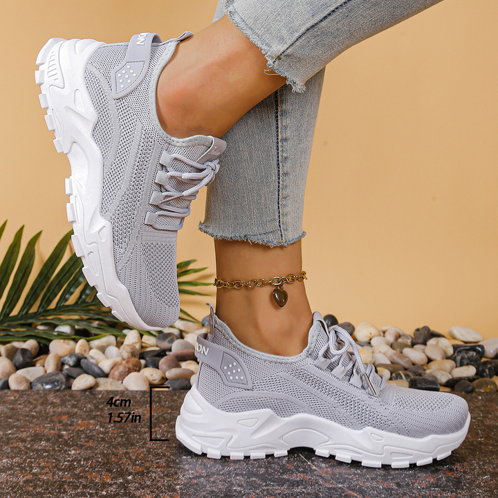 June | Dames Chunky Gebreide Hardloopsneakers