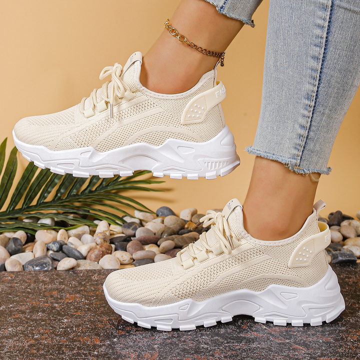 June | Dames Chunky Gebreide Hardloopsneakers