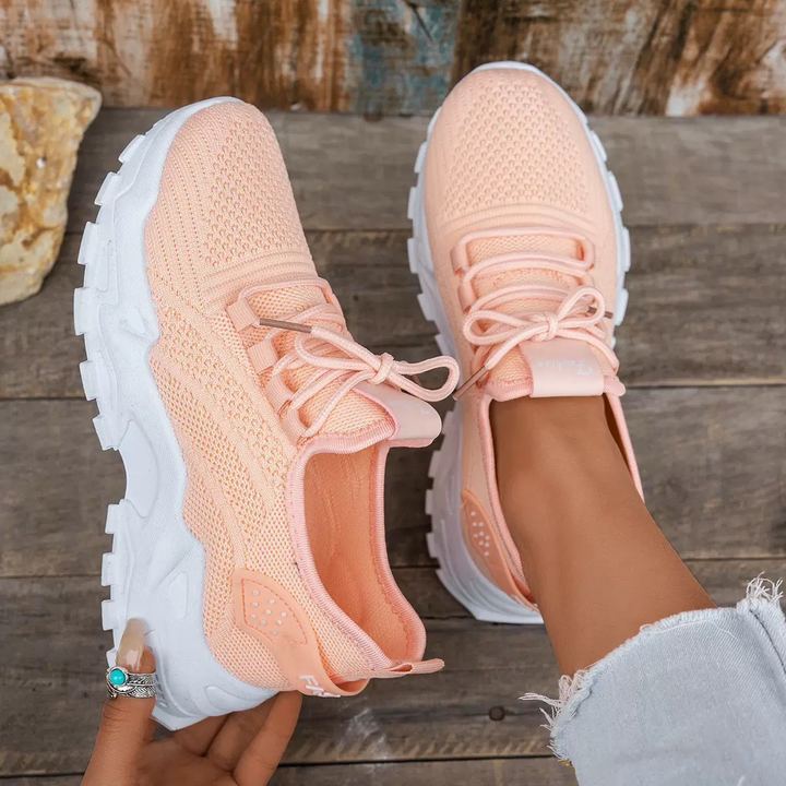 June | Dames Chunky Gebreide Hardloopsneakers