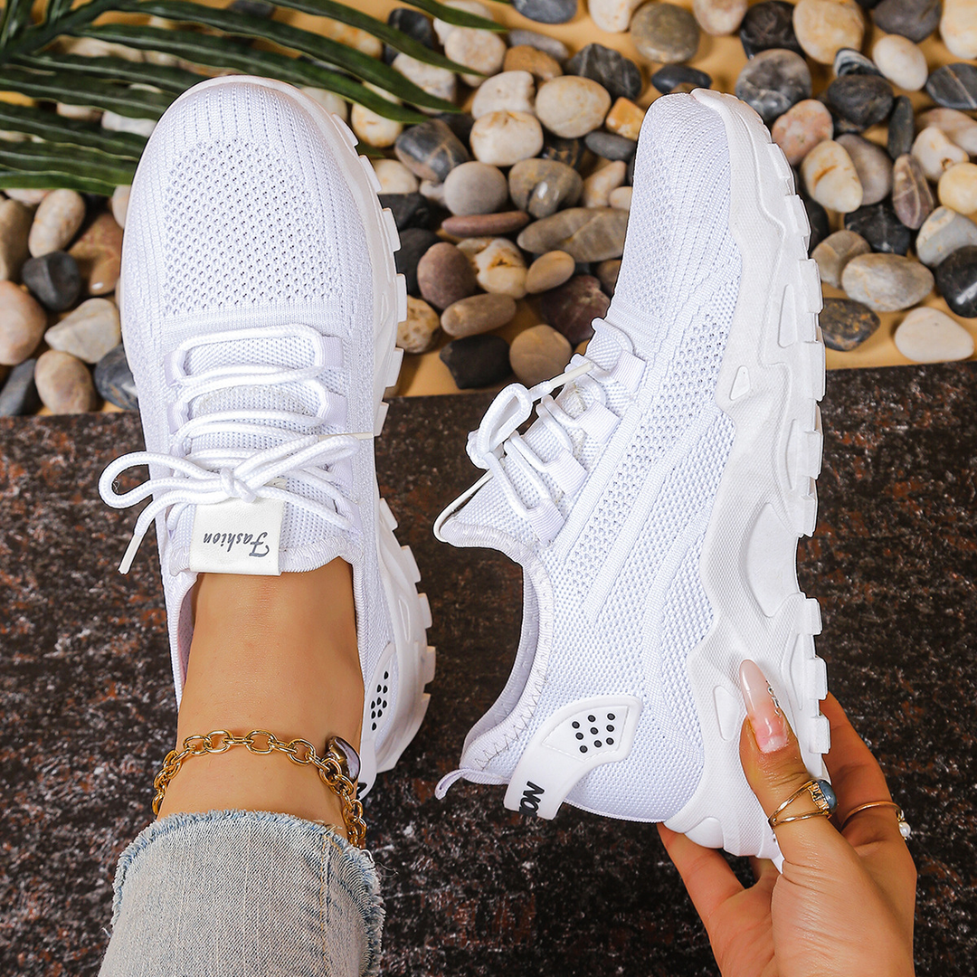 June | Dames Chunky Gebreide Hardloopsneakers